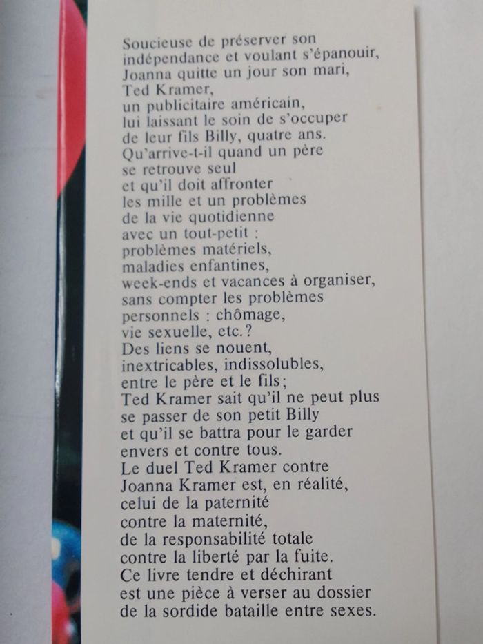 Avery Corman - Kramer contre Kramer - photo numéro 3