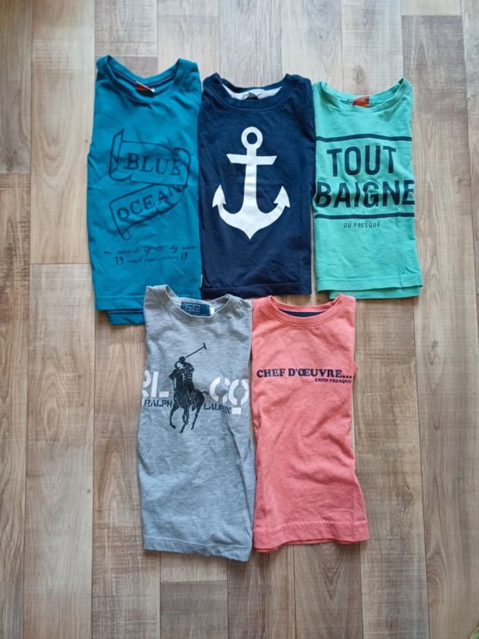 Lot de T-shirt manches courtes