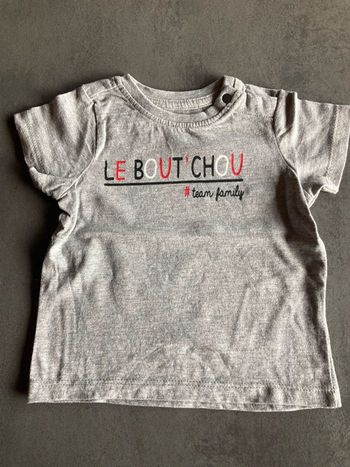 T-shirt manches courtes 6 mois