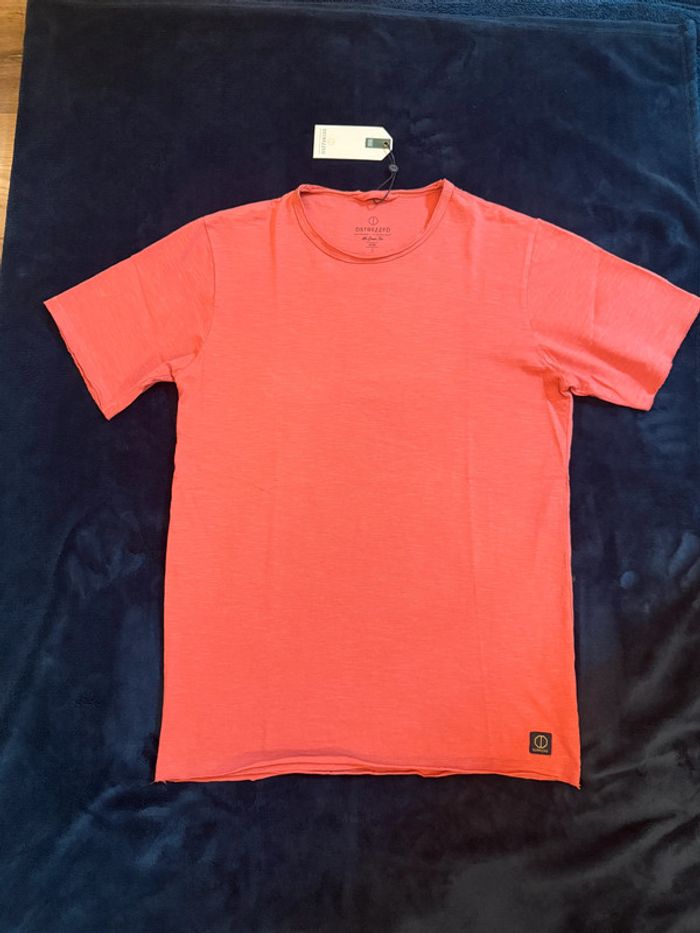 Dstrezzed – Tee-shirt "McQueen" rose, taille S