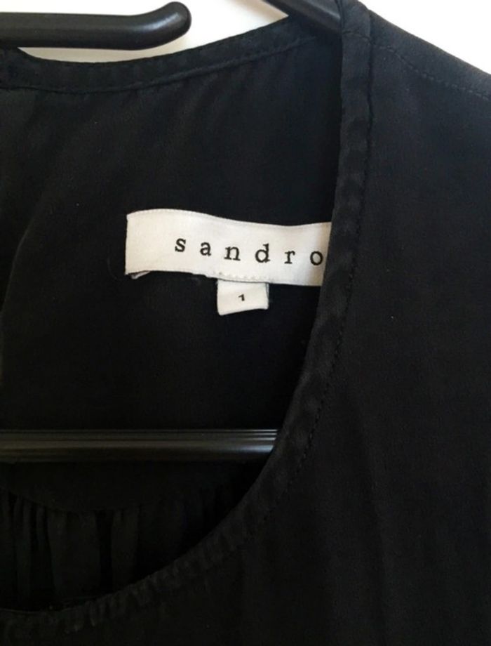 Robe bi matière Sandro - photo numéro 3