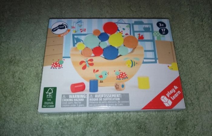 Jeu de société balancier en bois