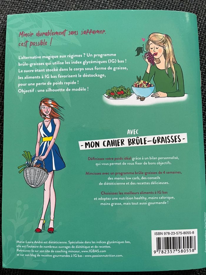 Mon cahier brûle graisse neuf - photo numéro 2
