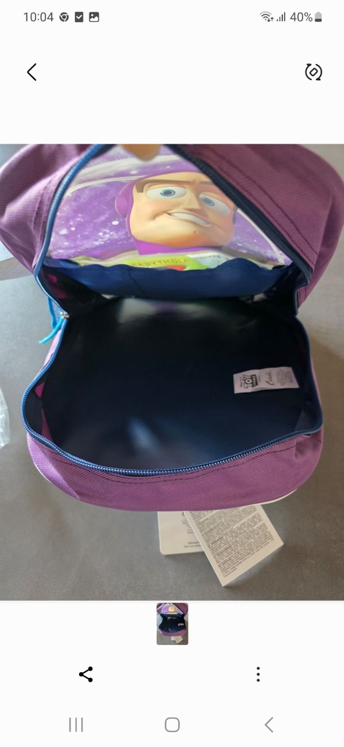 Sac à dos Buzz l'éclair neuf - photo numéro 5