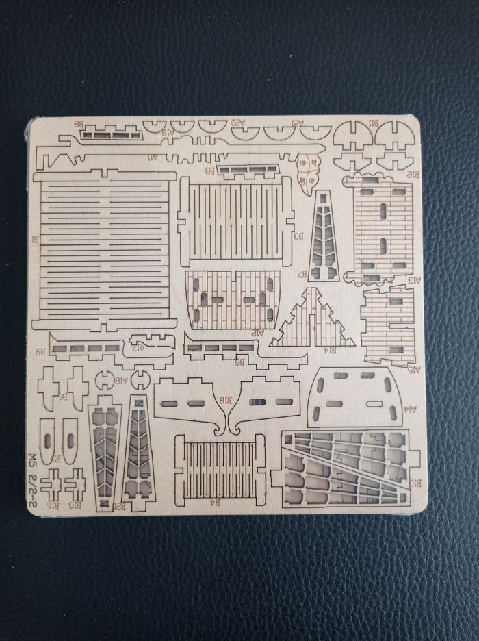 Puzzle 3D bois bateau voilier - photo numéro 4