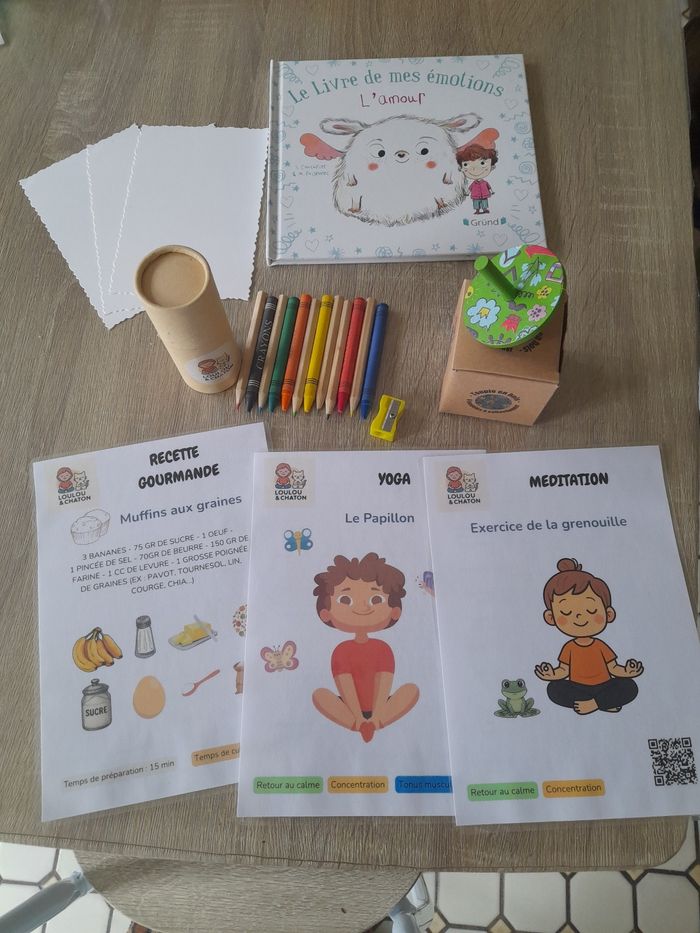 Le livre de mes émotions " L' amour "