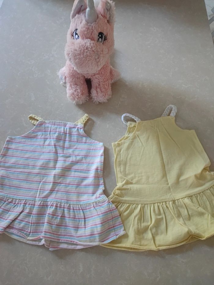 🌸 superbe lot robe bebe été 6 mois - photo numéro 5