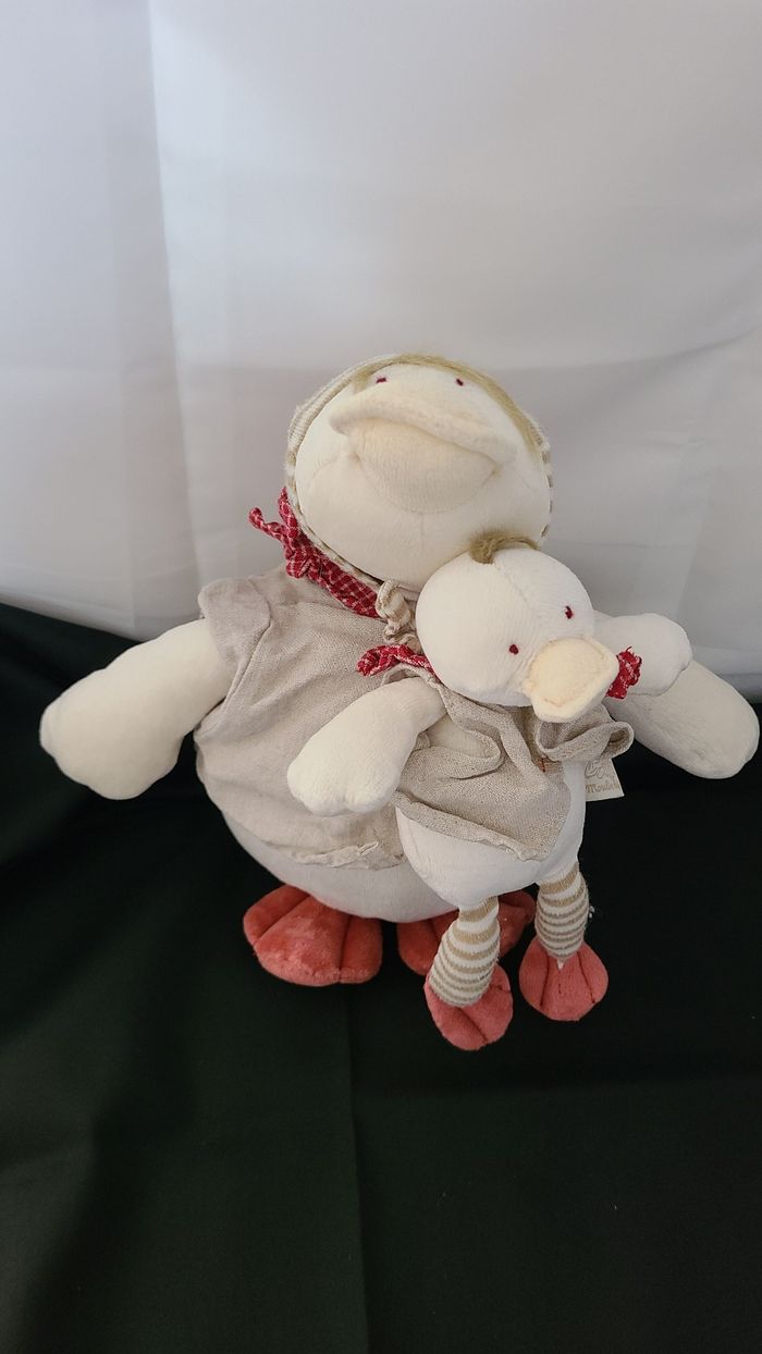 doudou musical canard Edouard MOULIN ROTY vintage - photo numéro 3