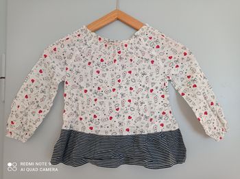 Blouse à motifs 5ans