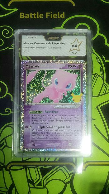 Mew Ex 88/92  célébration 25 ans pca 9.5