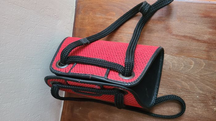 Sac à mains style "marseille" rouge - photo numéro 4