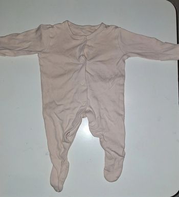 Pyjama rose pâle