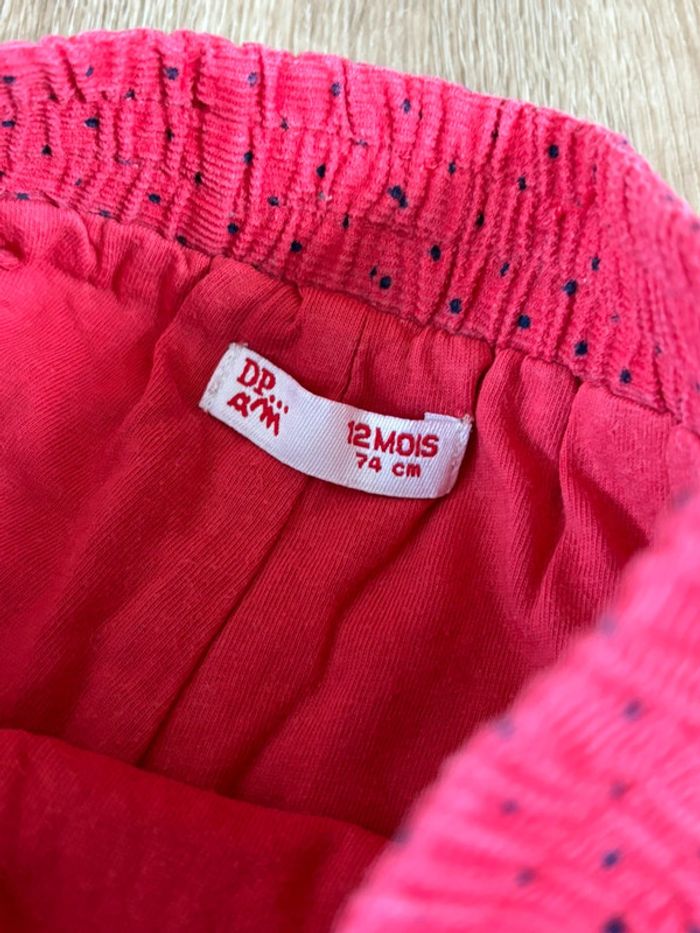 Short velours 12 mois - photo numéro 3