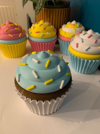Boîte cupcake gourmand