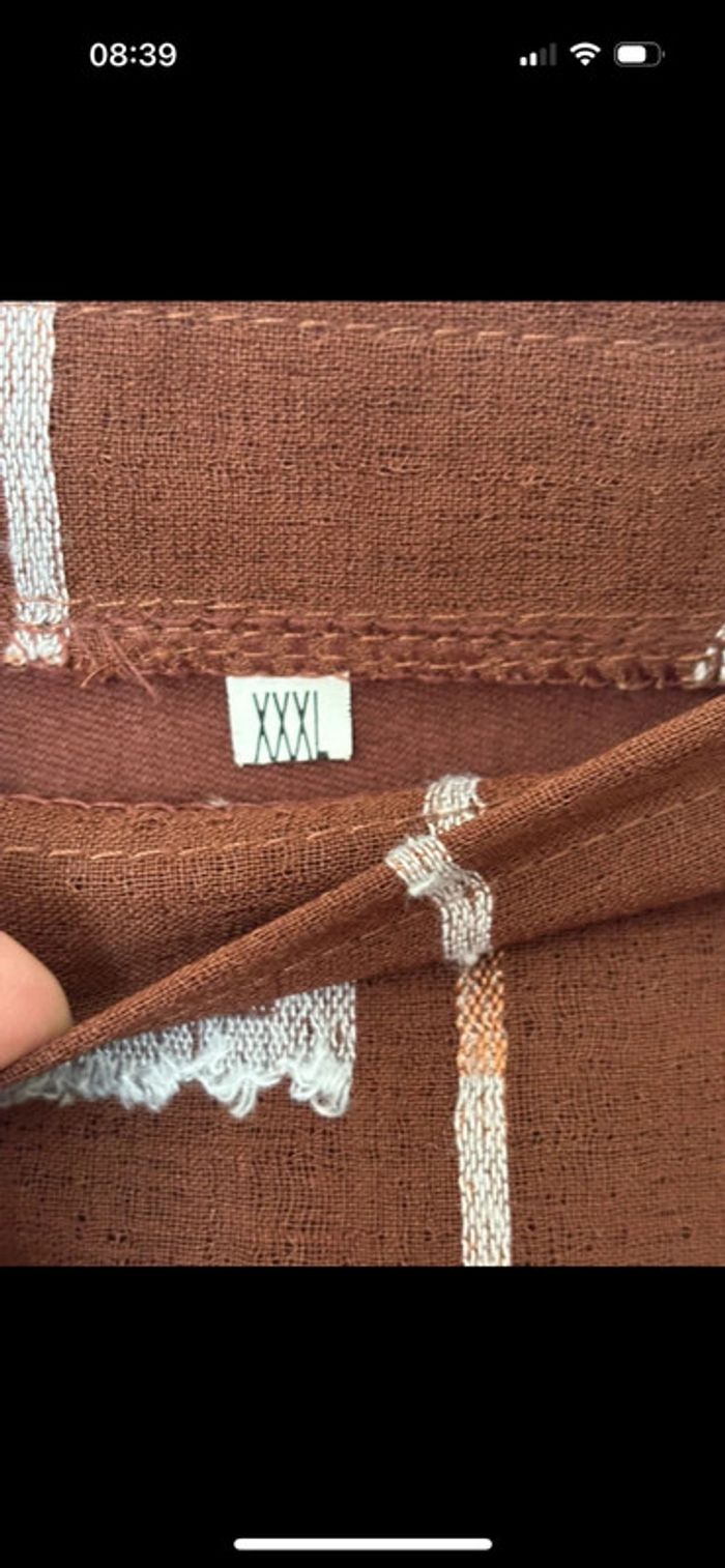 Superbe ensemble marron original neuf Alexo taille 46/48 - photo numéro 13