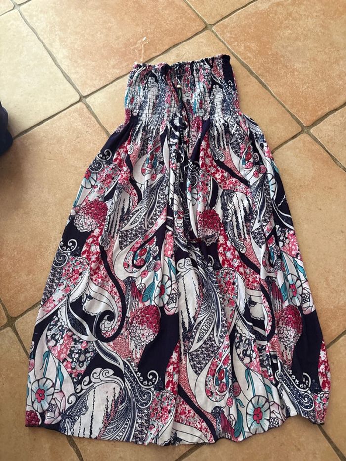 Robe d’été sans bretelle taille S