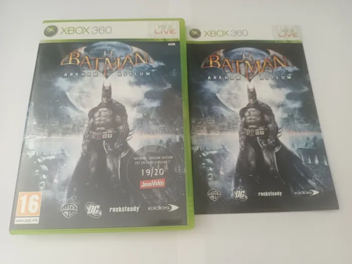 Batman Arkham Asylum - Microsoft Xbox 360 - PAL FR - Complet