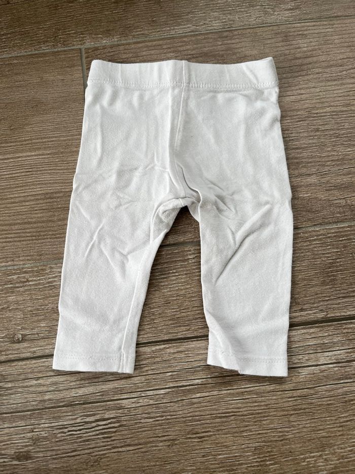 Legging blanc 6 mois - photo numéro 2
