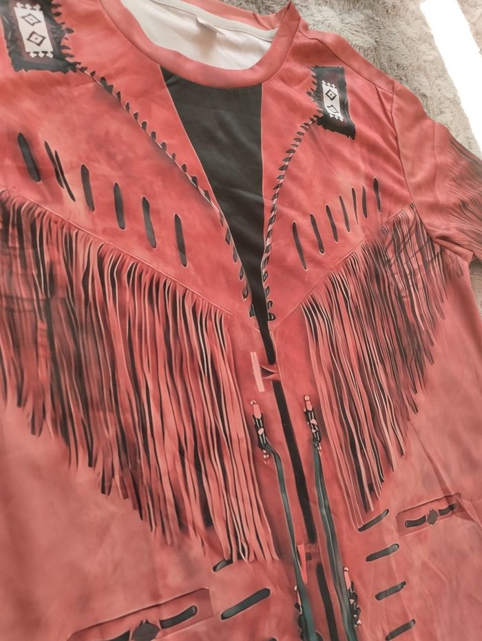 T-shirt imprimé western cowboy taille XL - photo numéro 6