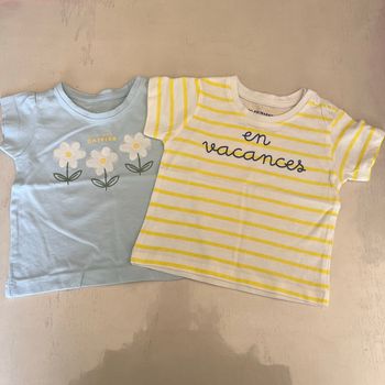 Lot de 2 tee shirt primark