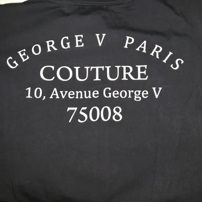 Tee shirt George V Paris - photo numéro 3