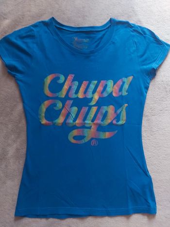 T-Shirt Bleu Chupa Chups Femme