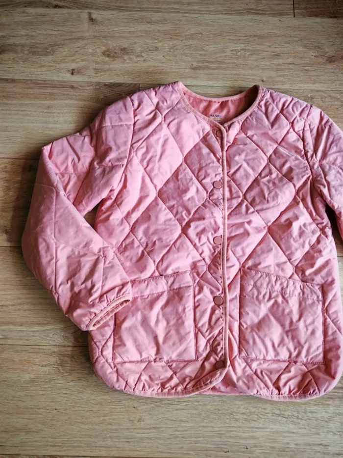 Manteau léger kiabi 12 ans fille rose - photo numéro 2