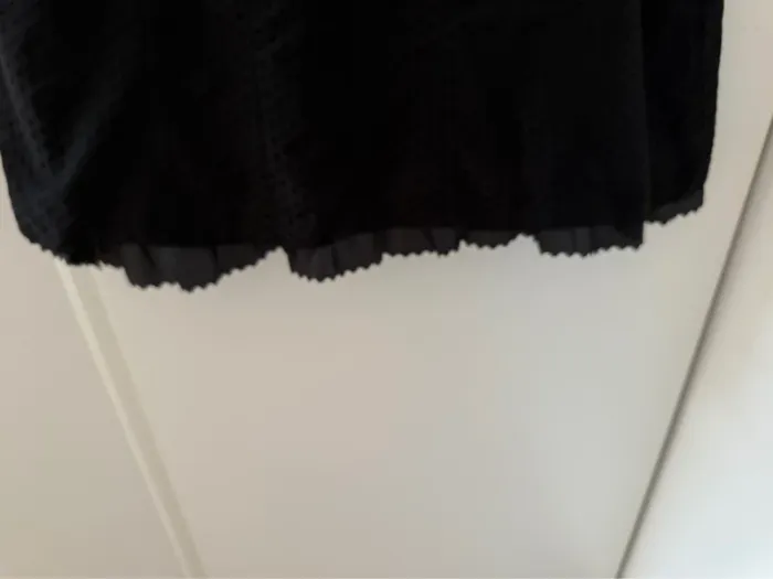Superbe robe noire fluide en soie et coton Chattawak neuve 38 M - photo numéro 6