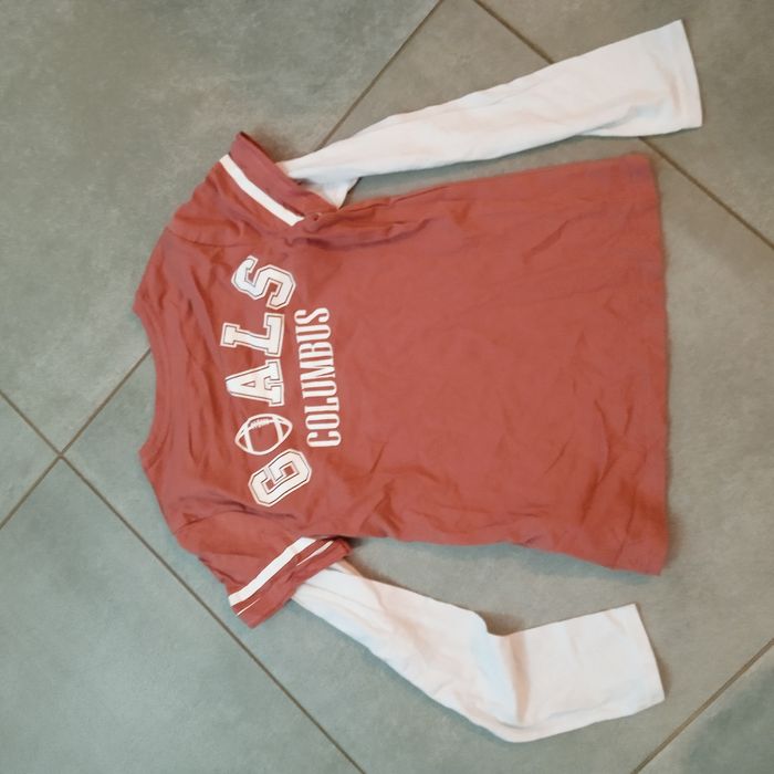 T shirt bi coloré rugby neu - photo numéro 4