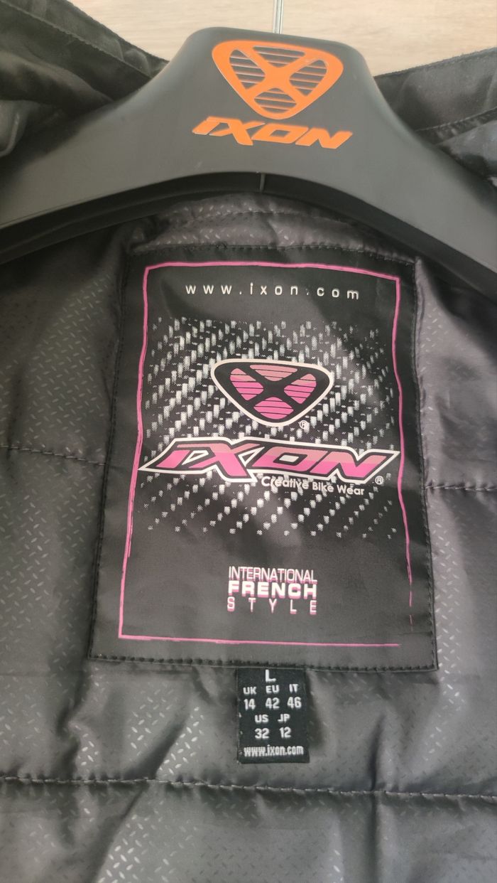 Blouson moto femme neuf Ixon taille L Aquila HP - photo numéro 7