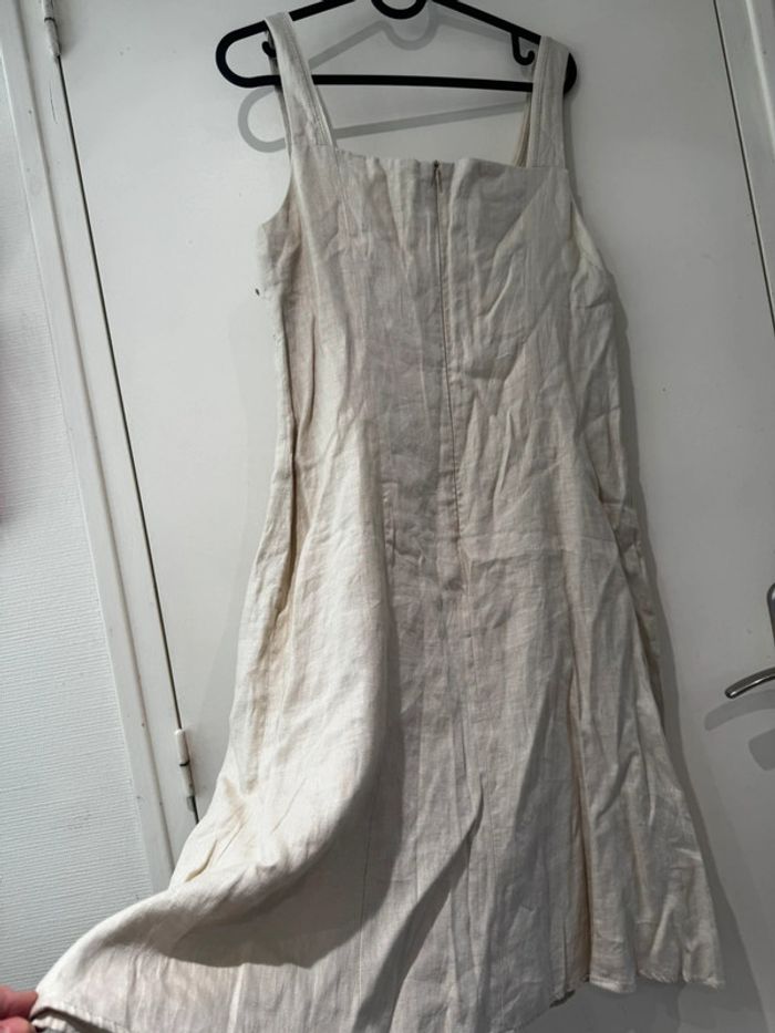 Robe Burton of London, taille 40 100 % lin - photo numéro 6