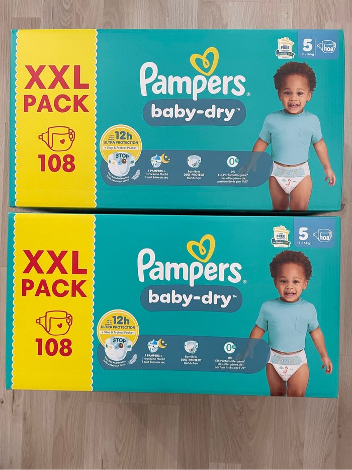 Pampers taille 5