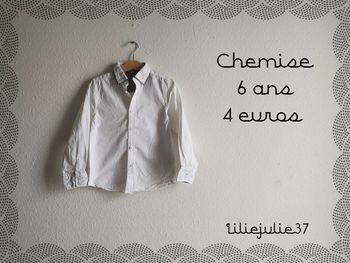 Chemise 6 ans