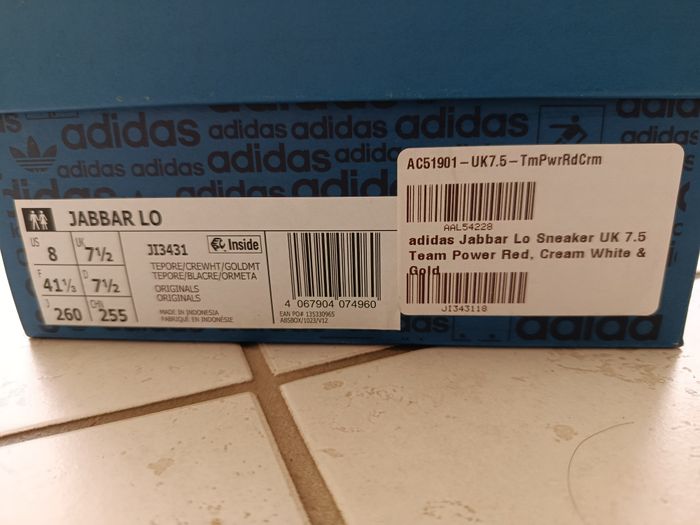Neuf - Sneakers Adidas Jabbar lo - 41 1/3 - photo numéro 5