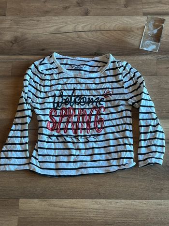 Je vend un haut manche longue fille 3 ans 97 cm  très bon état