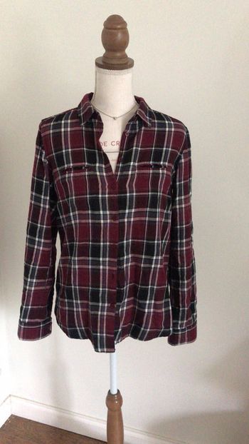 Chemise à carreaux Monoprix