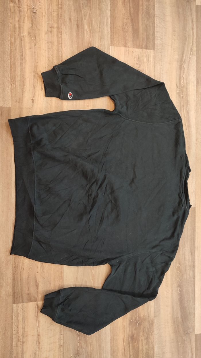 Vêtement Homme Sweatshirts Sweats pull noir Champion taille XL #Retrostreet - photo numéro 7