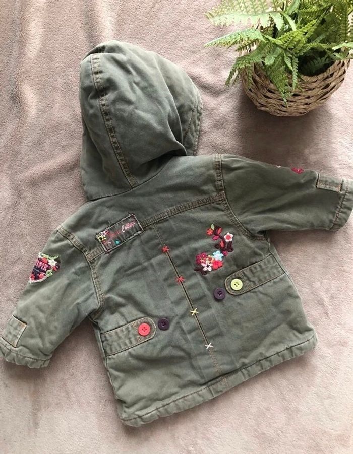 Manteau fille kaki Chipie - photo numéro 4