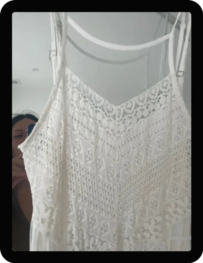 Robe longue dentelle - photo numéro 4