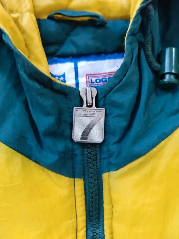 Blouson NFL green bay Packers vintage 90's logo 7 - L - photo numéro 7