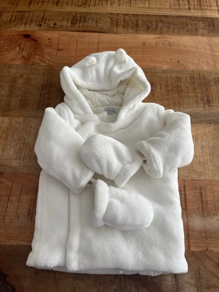 Veste avec moufle Absorba