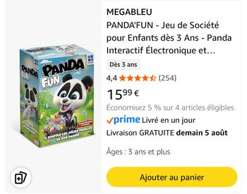 Jeu Panda Fun 🐼