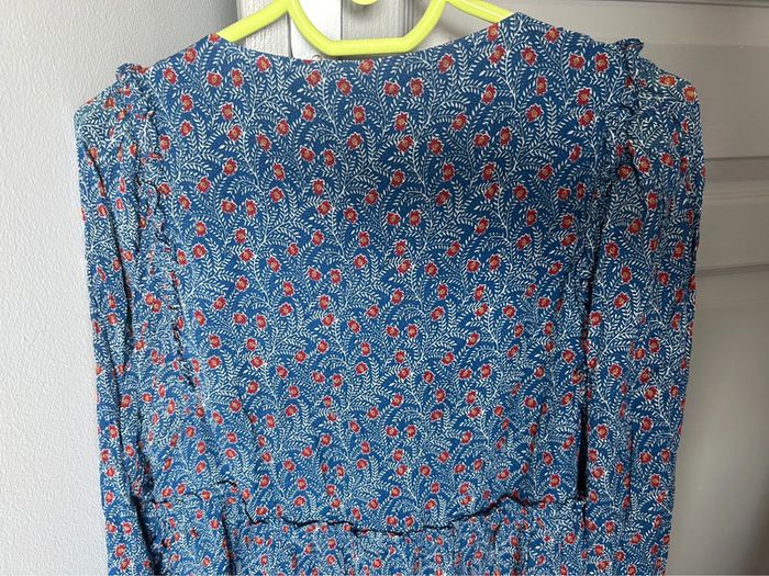 Robe Sézane Evy palermo bleu T. 38 - photo numéro 5