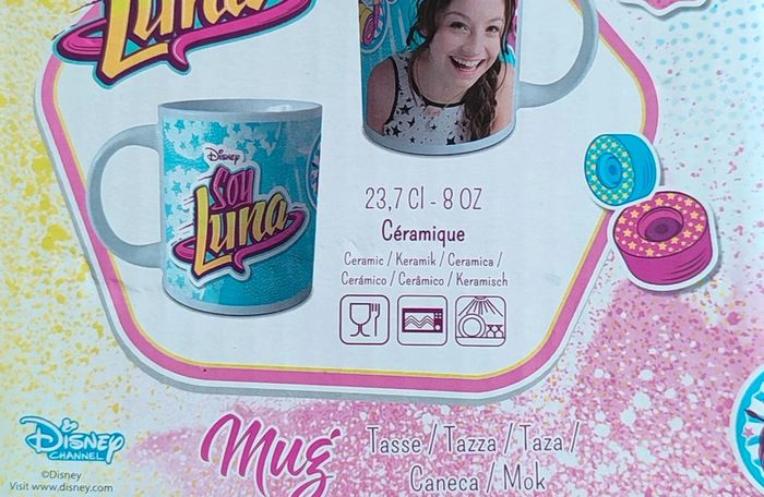 Mug "Soy Luna" - 23,7 cl (8 oz)
- Neuf - photo numéro 2