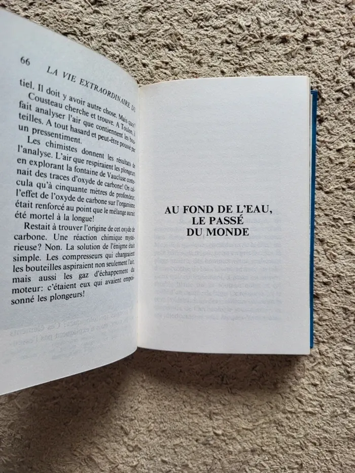 Livre "La vie extraordinaire du commandant Cousteau" - 1979 - photo numéro 9