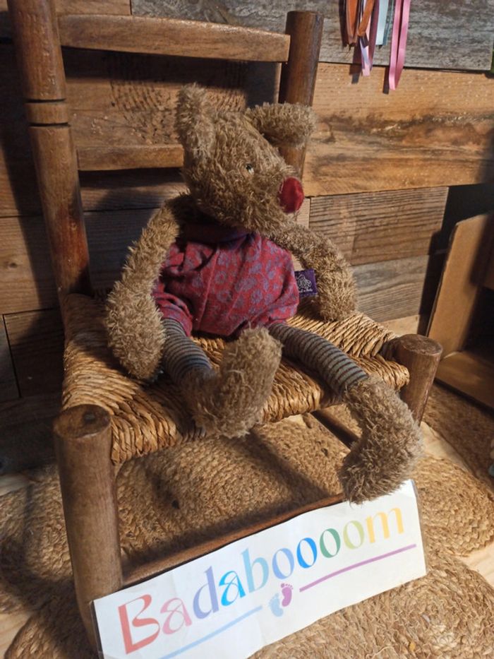 peluche Gégé chien moulin roty tbe - photo numéro 3