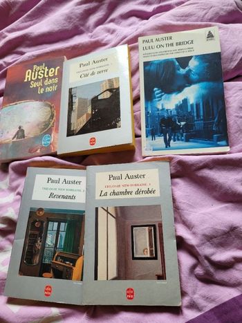 Livres de poche Paul Auster