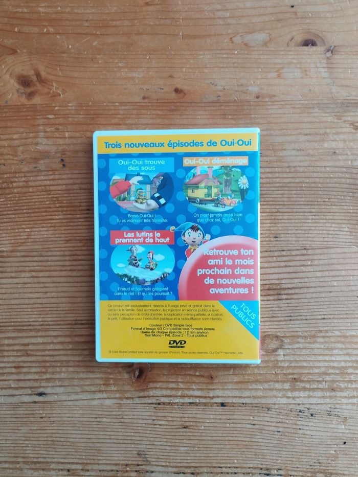 DVD Oui-Oui Vol.19 - 3 Épisodes en Français - TBE - photo numéro 2