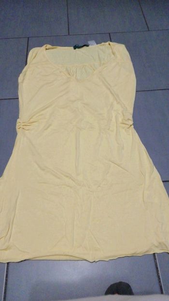 Débardeur long 38/40 jaune la redoute