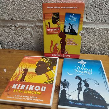KIRIKOU ET LA SORCIERE / PRINCES ET PRINCESSES - Coffret DVD
